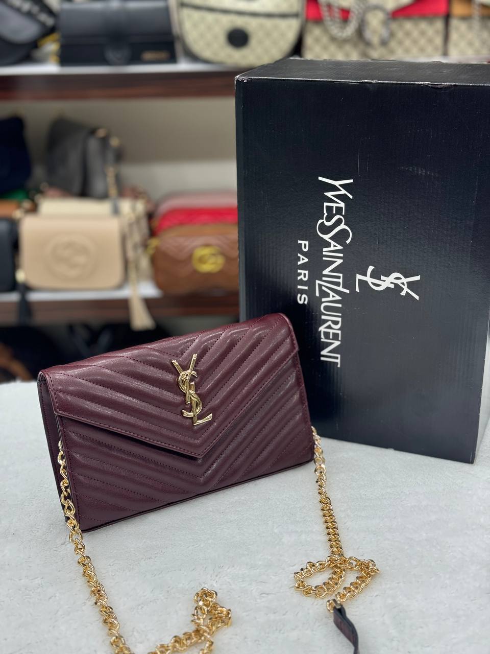 YSI -  Quilted Shoulder Bag