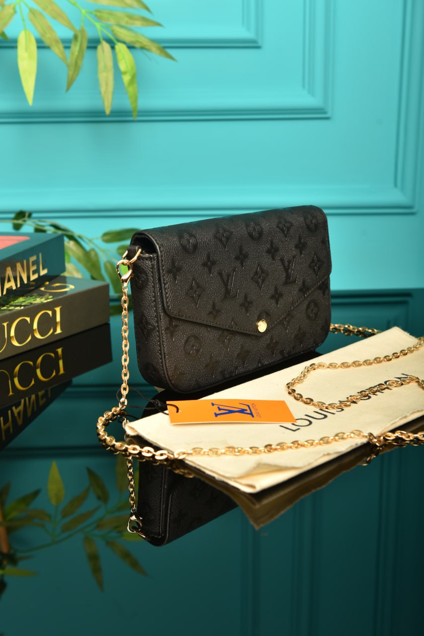 Félicie Pochette Bag Black
