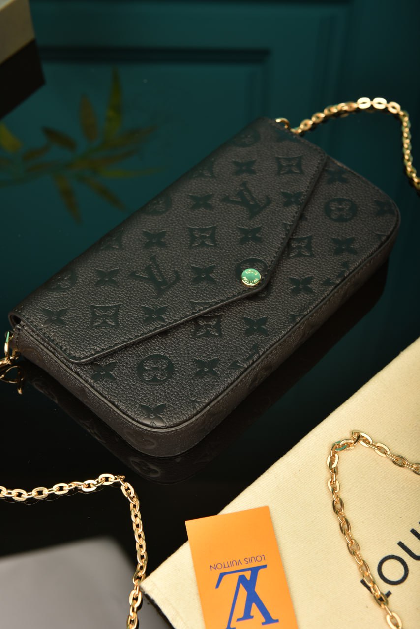 Félicie Pochette Bag Black