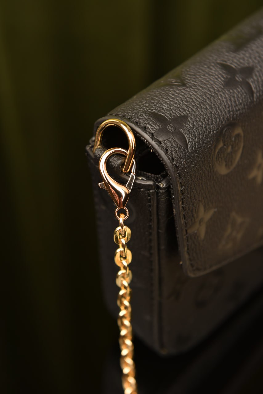 Félicie Pochette Bag Black