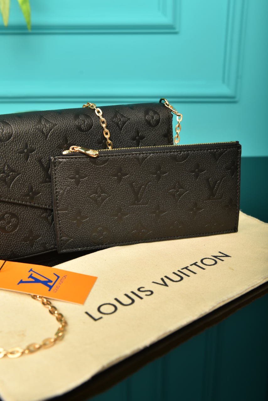 Félicie Pochette Bag Black