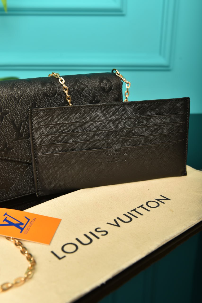 Félicie Pochette Bag Black