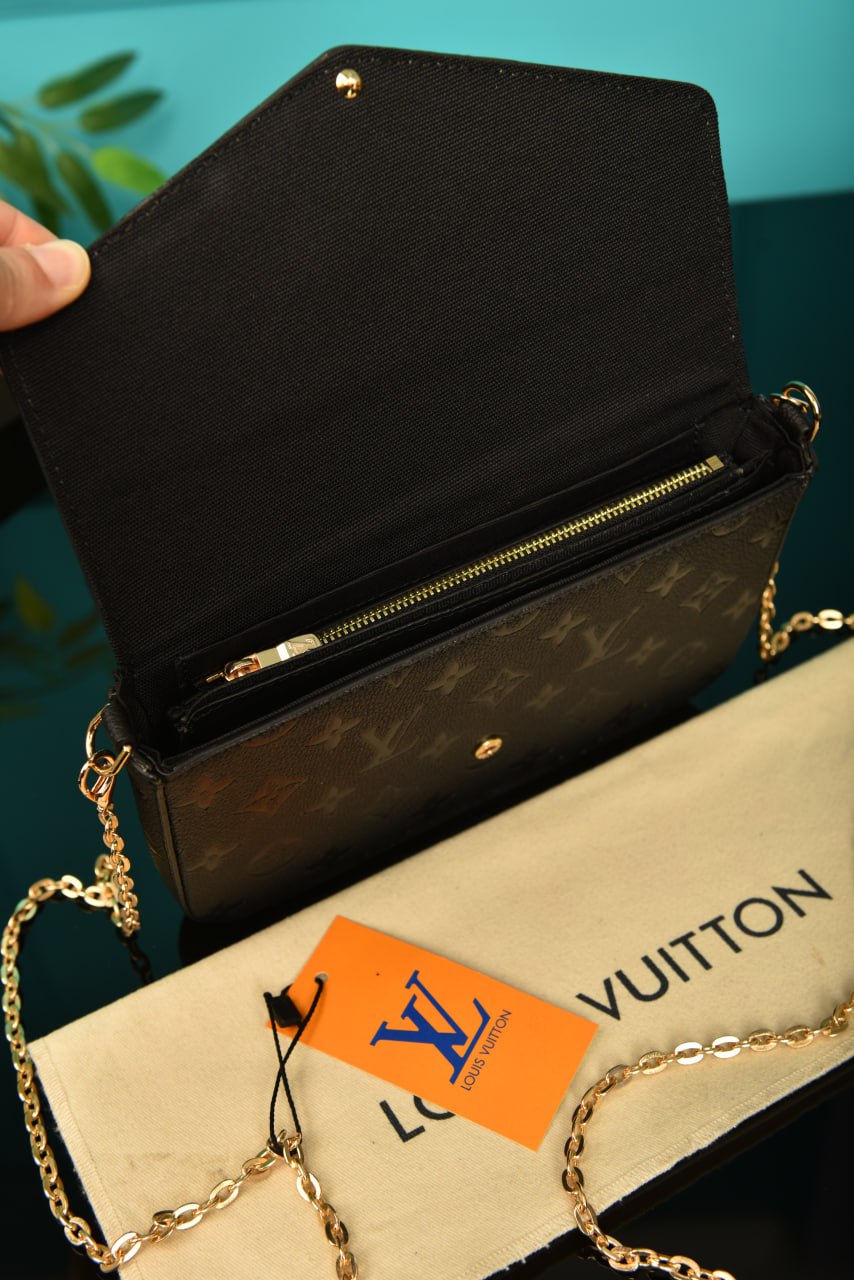 Félicie Pochette Bag Black