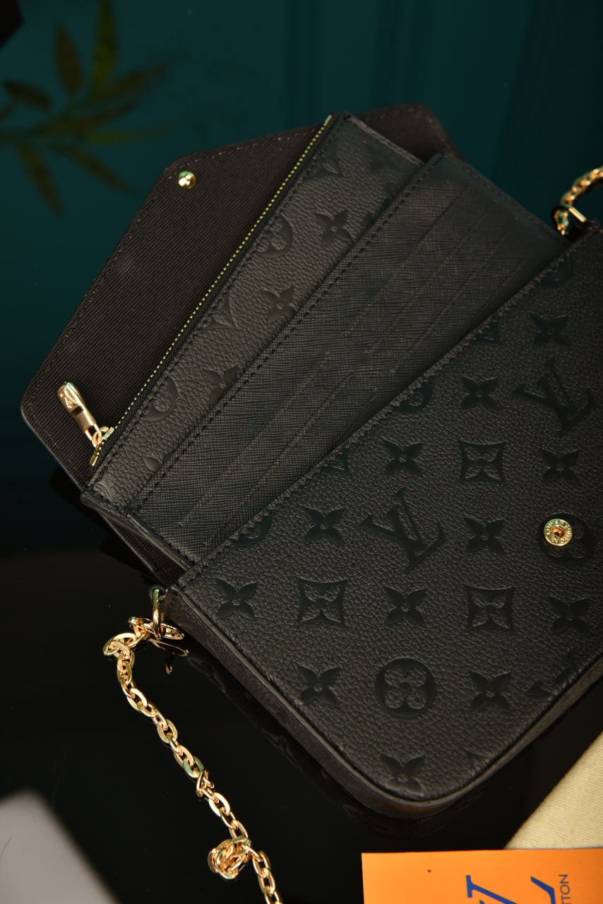 Félicie Pochette Bag Black